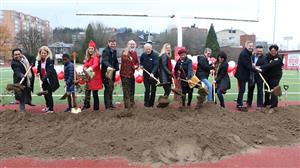 Lincoln Groundbreaking shovels 